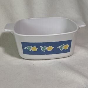 Corning Ware PRIMAVERA Casserole A-1.5-B 1.5 Liter Made In USA Rare 1999
